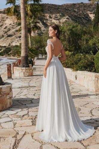 Monica Loretti 8778 Brautkleid Rückenansicht Marburg