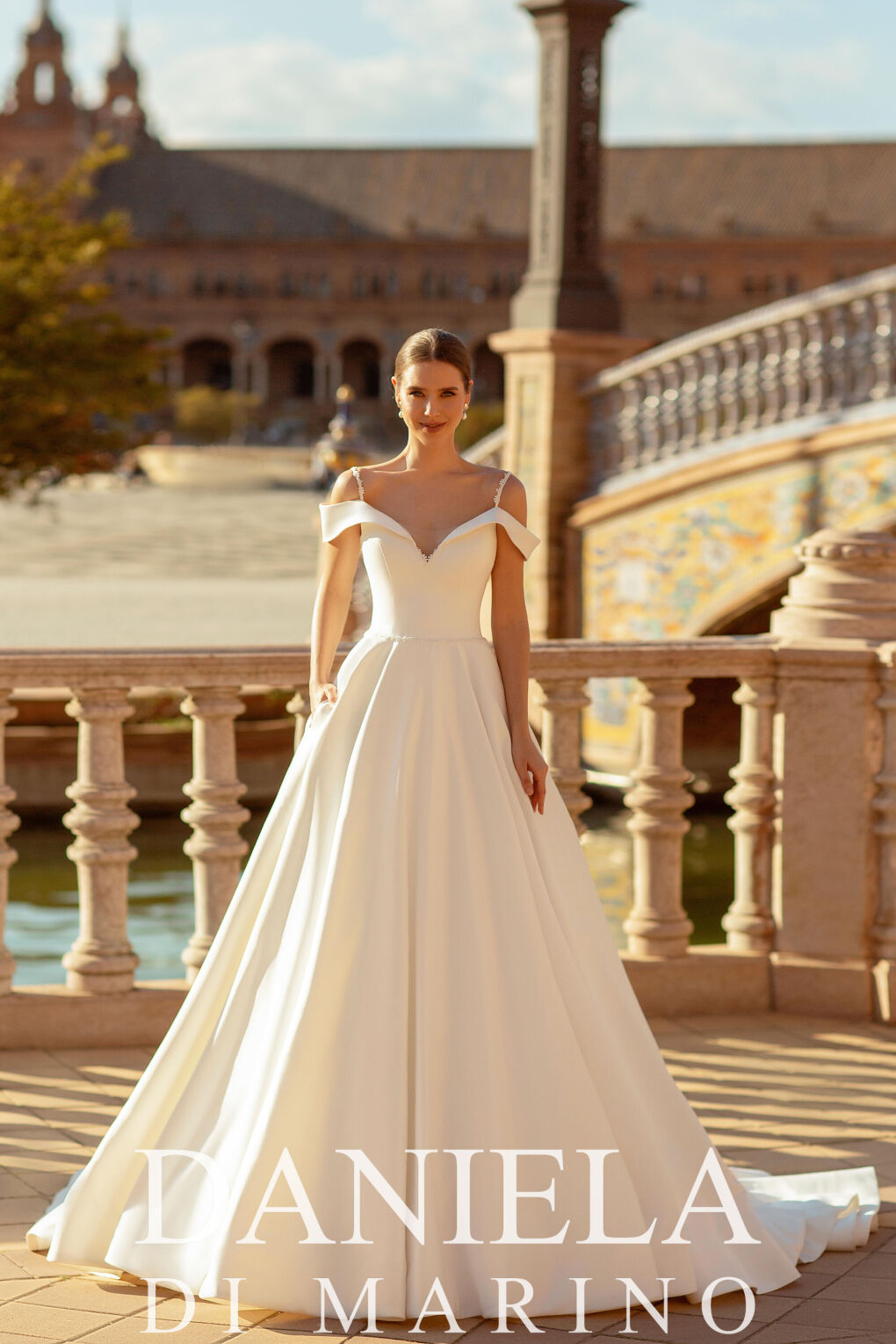 Brautkleid Marburg Schulterfrei