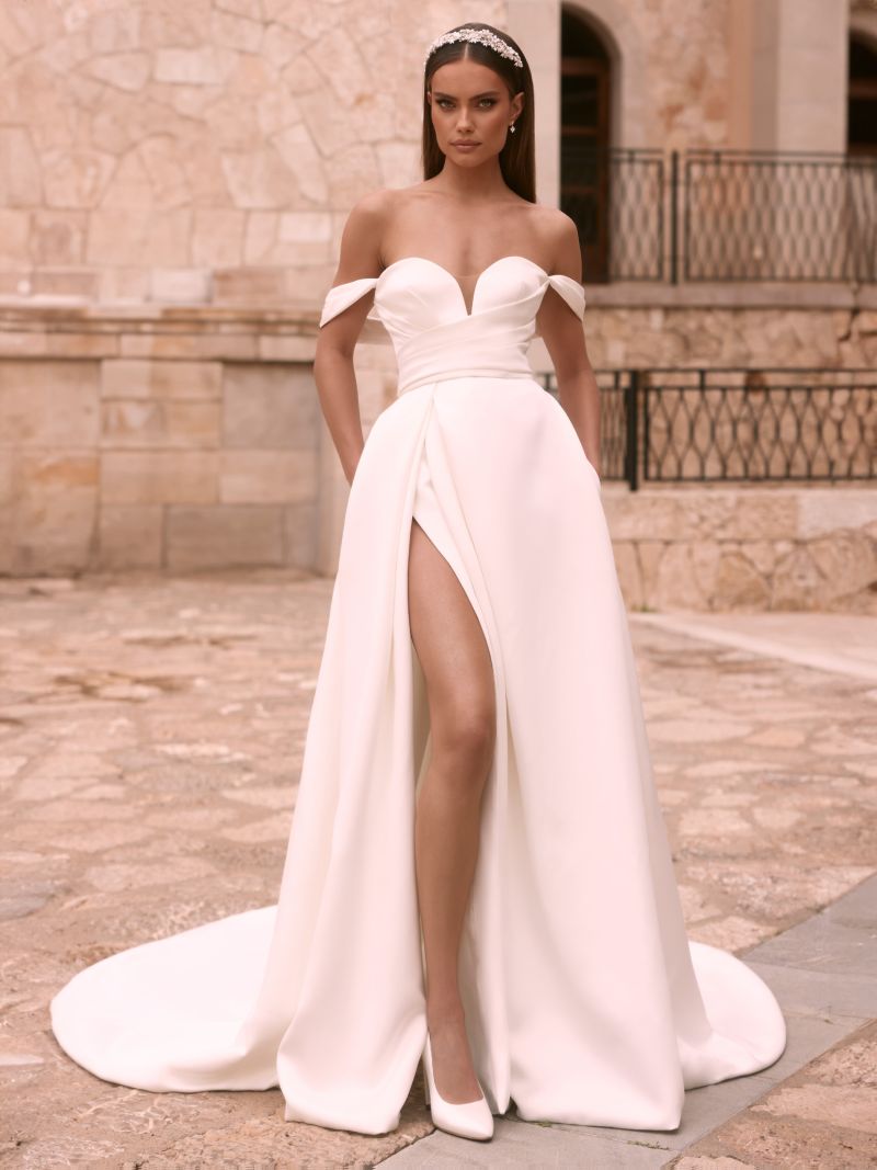 Brautmode Marburg Bianco Evento Brautkleid 