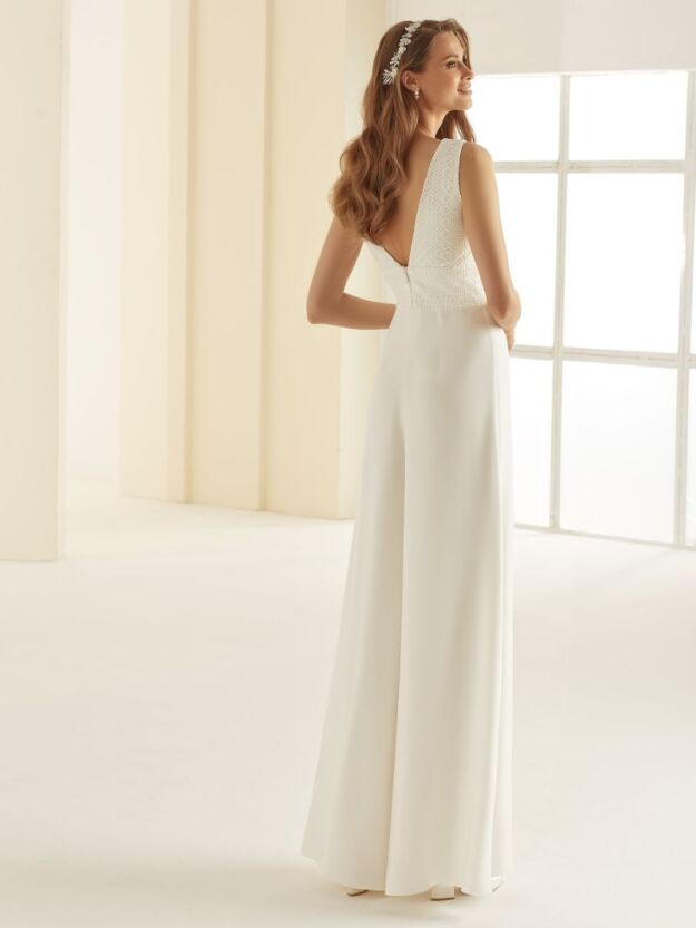 Jumpsuit Bianco Evento